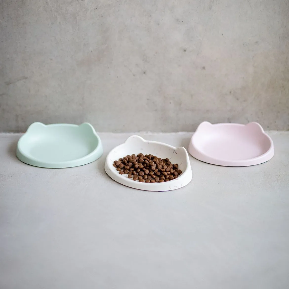 Little&Bigger Melamine Matskål med Öron