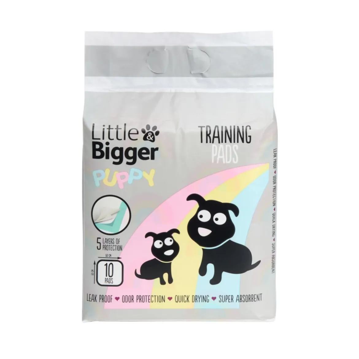 Little&Bigger Puppy Basics Valpmatta 10-pack