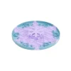 Little&Bigger Snowflake 3D Sniffy Tray Slickmatta Lila/Blå 16 cm