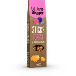 Little&Bigger Sticks Smådjur Skogsbär 2x60 g