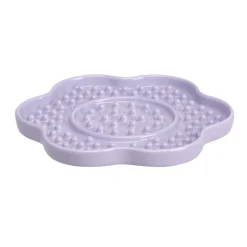 Little&Bigger Tasty Slickmatta i Keramik Lila Blomma 18 cm
