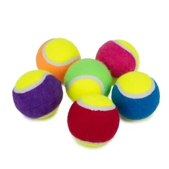 Little&Bigger Tennisbollar Flerfärgade 6-pack