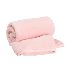 Little&Bigger XOXO Hundfilt med Hjärtan Rosa