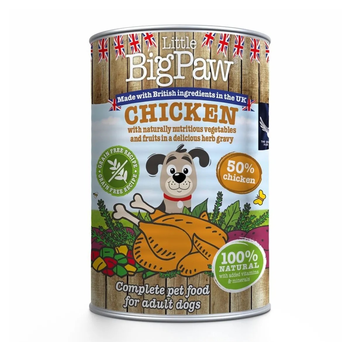 Little BigPaw Chicken & Vegetables 6x390 g
