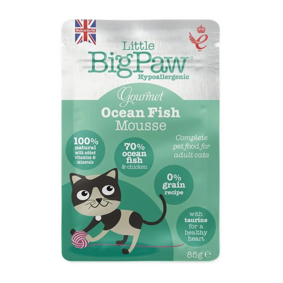 Little BigPaw Gourmet Atlantic Ocean Fish Mousse 85 g