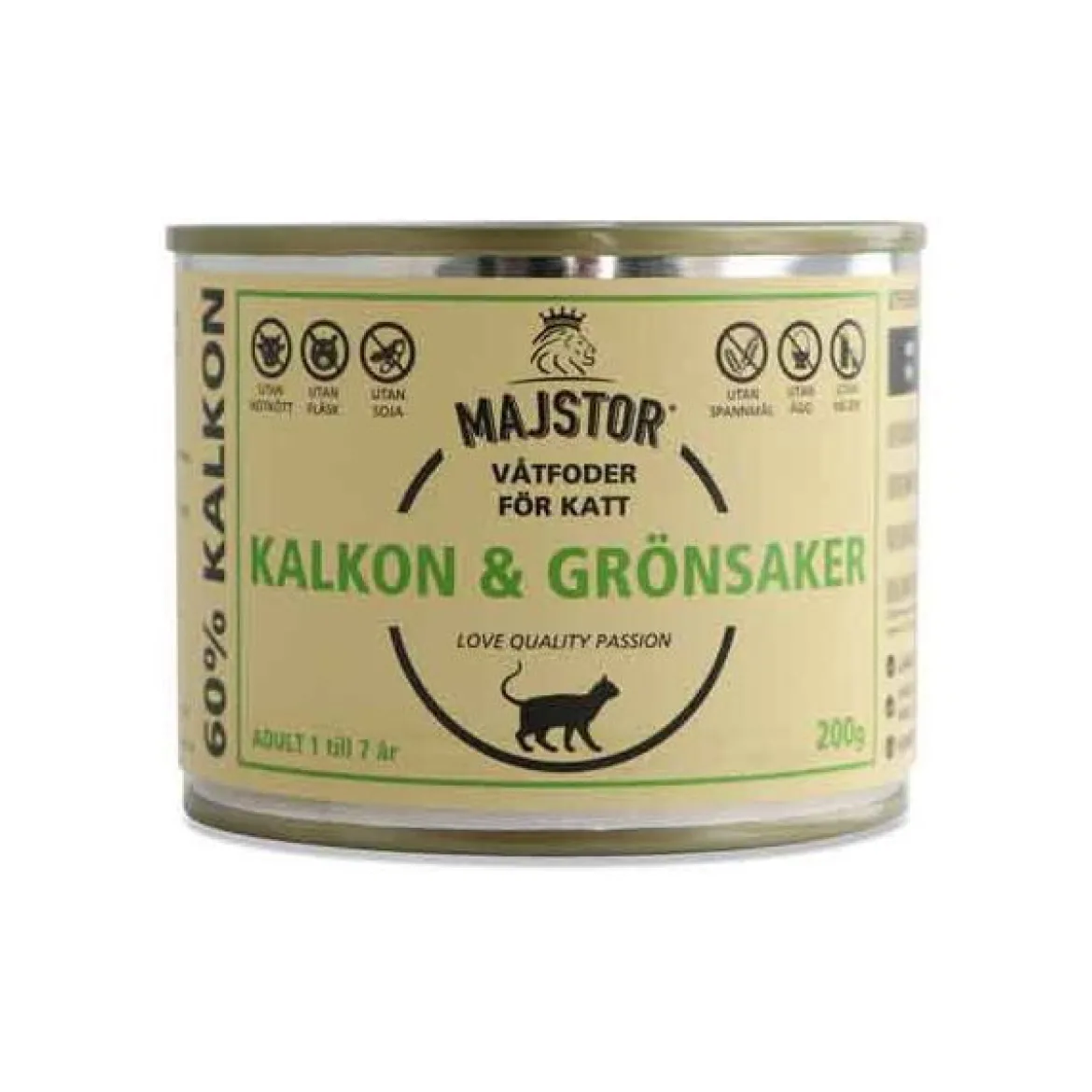 Majstor Katt Wet Kalkon & Grönsaker