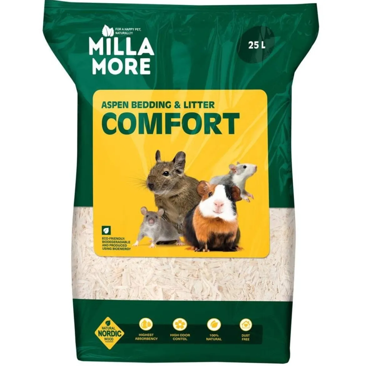 Millamore Comfort Bottenmaterial 25 liter