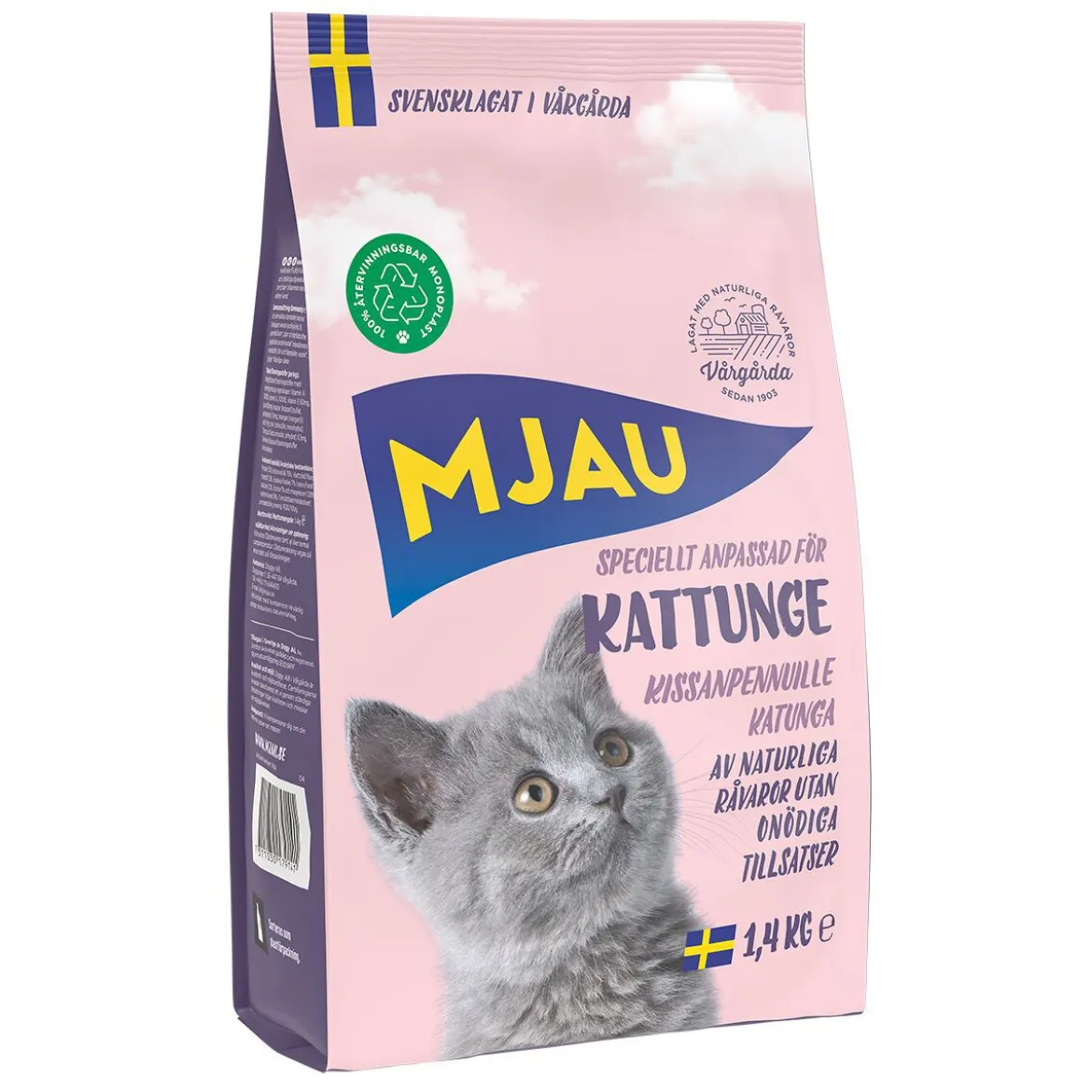 Mjau Kattunge 1,4 kg