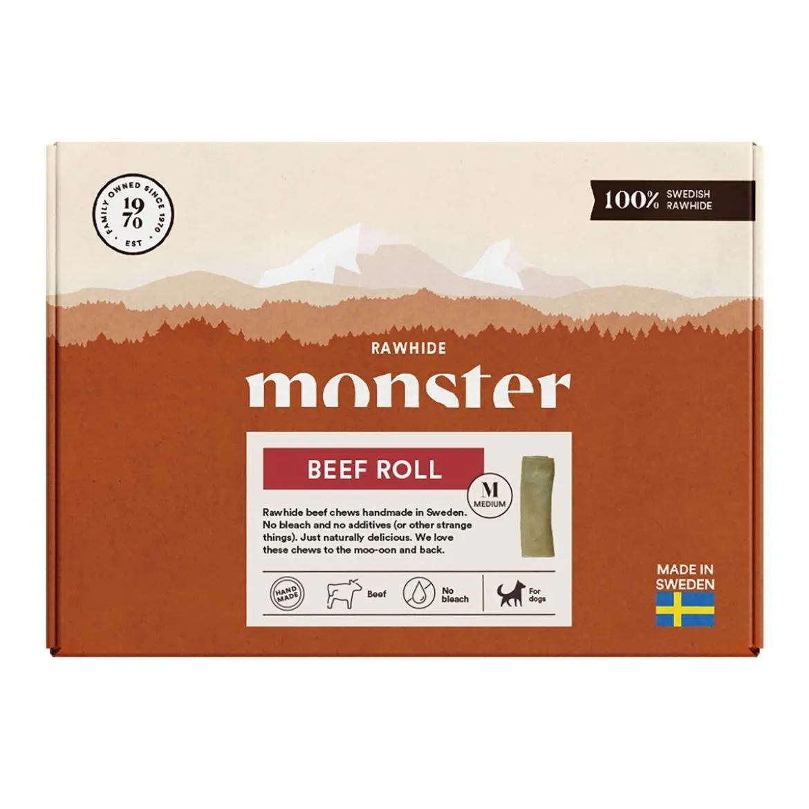 Monster Beef Roll Medium Box 11 st