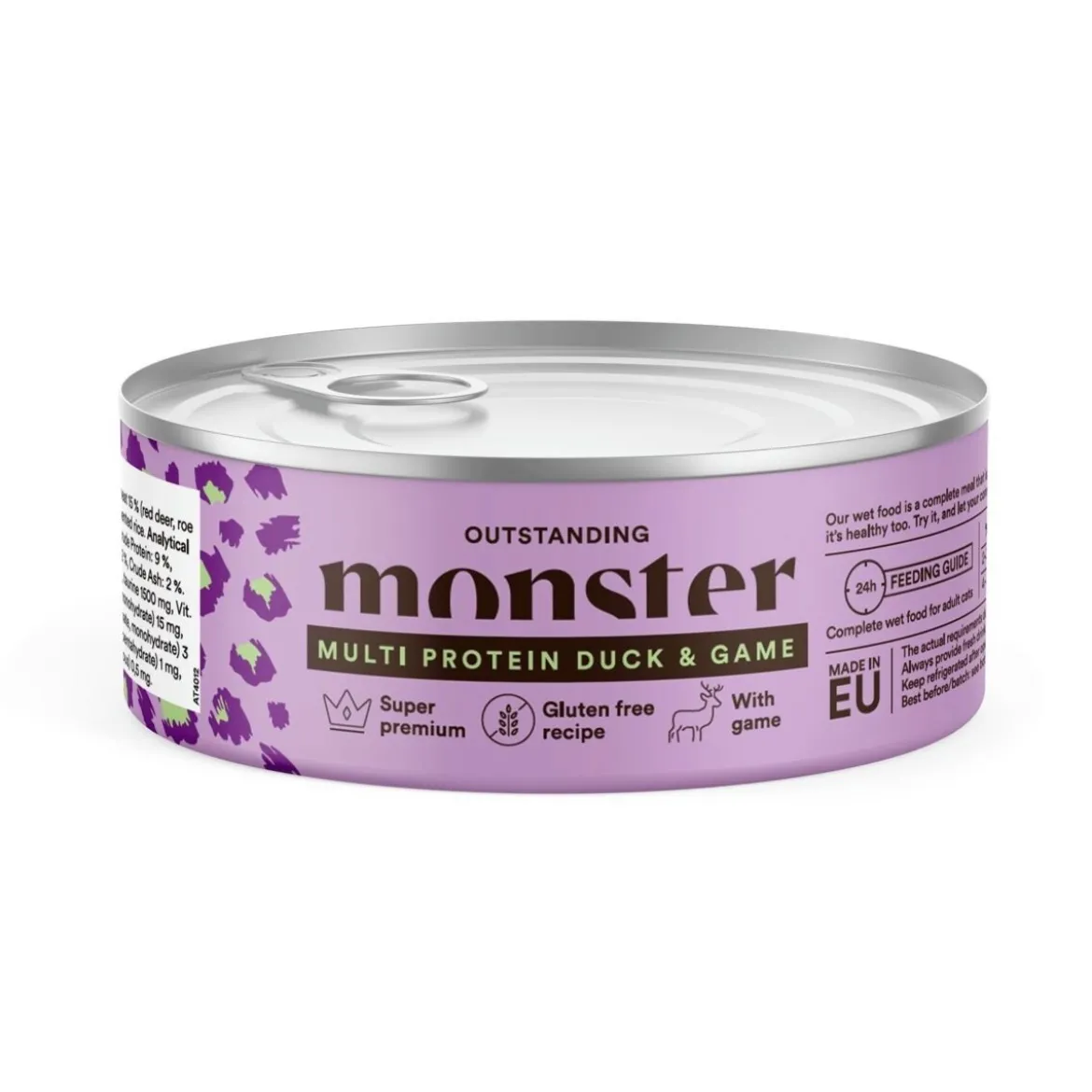 Monster Cat Adult Duck & Game 100 g