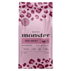 Monster Cat Adult Grain Free Red Meat Torrfoder till Katt