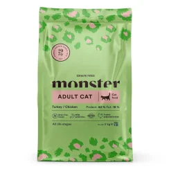 Monster CatAdult Grain Free Turkey & Chicken