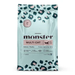 Monster Cat Adult Multicat Salmon & Poultry