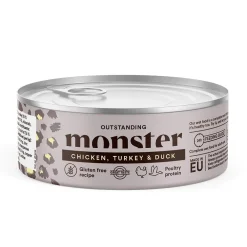 Monster Cat Adult Multi Protein Chicken, Turkey & Duck 100 g