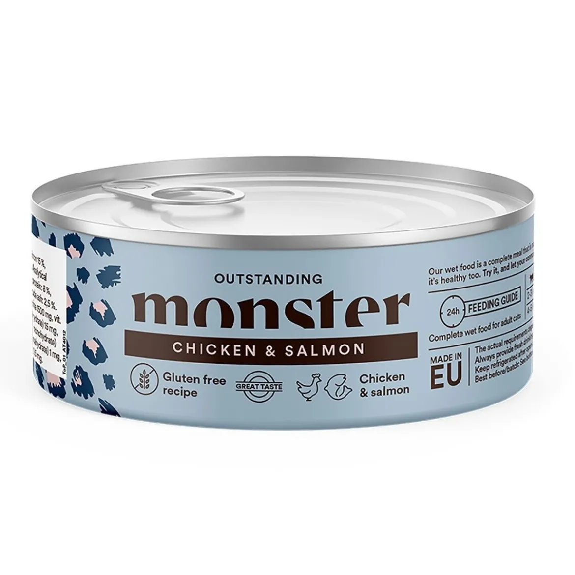 Monster Cat Adult Multi Protein Chicken & Salmon 100 g