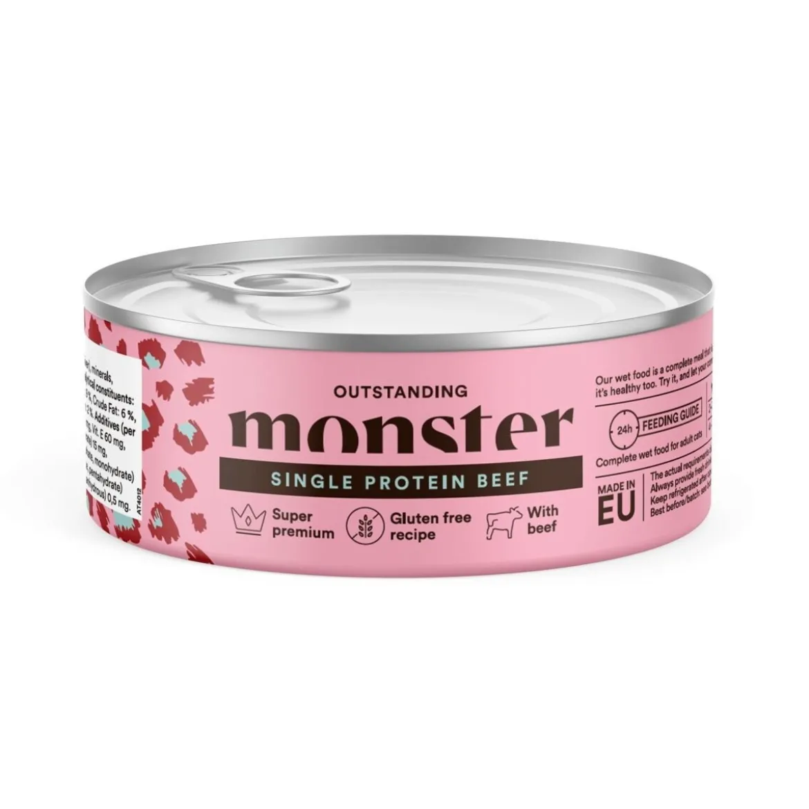 Monster Cat Adult Single Protein Beef 100 g