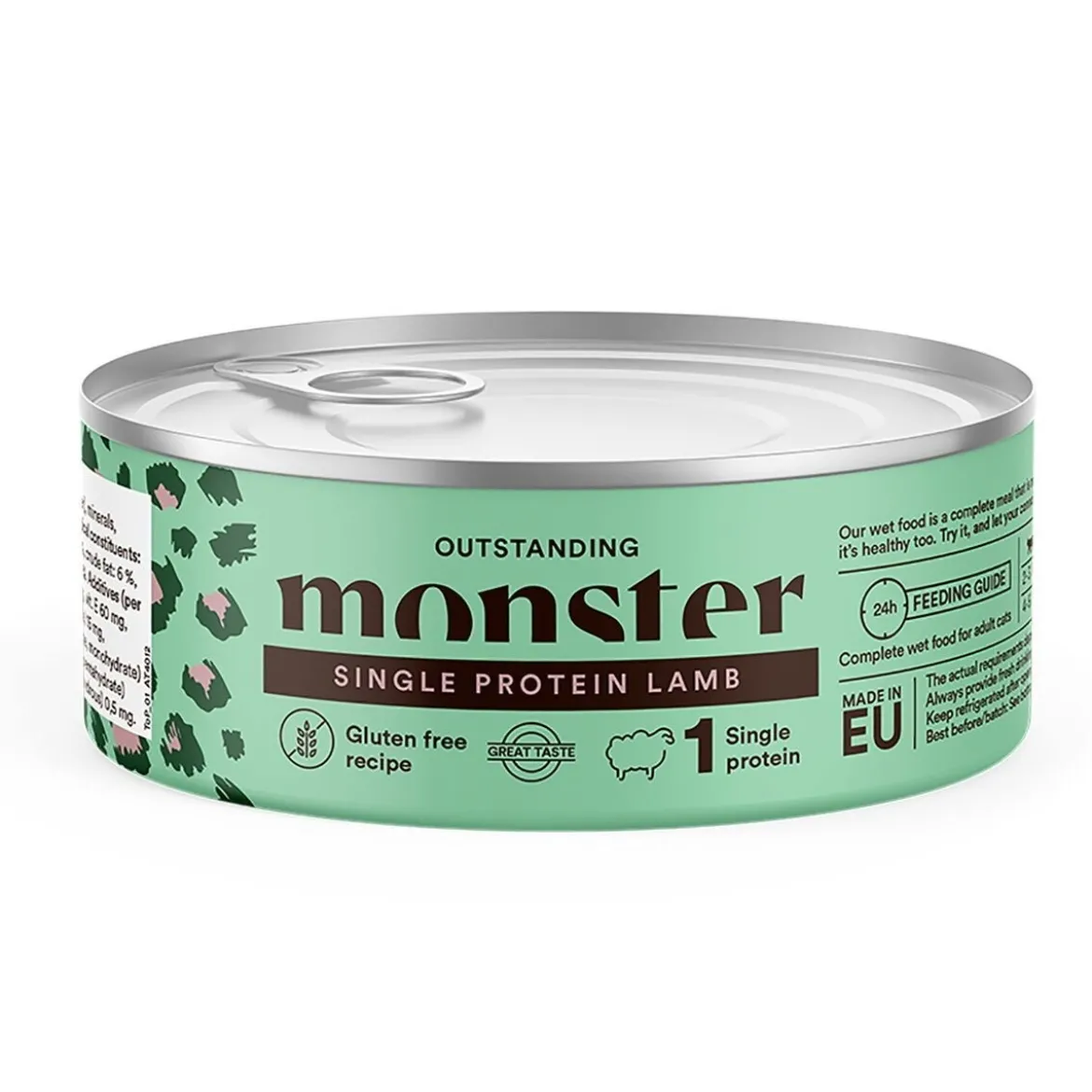 Monster Cat Adult Single Protein Lamb 100 g