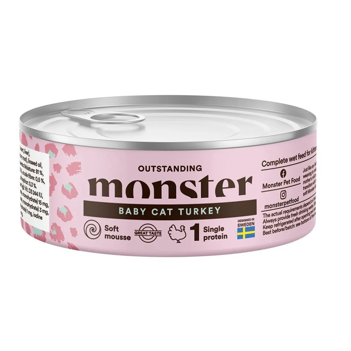 Monster Cat Baby Mousse Can 100 g