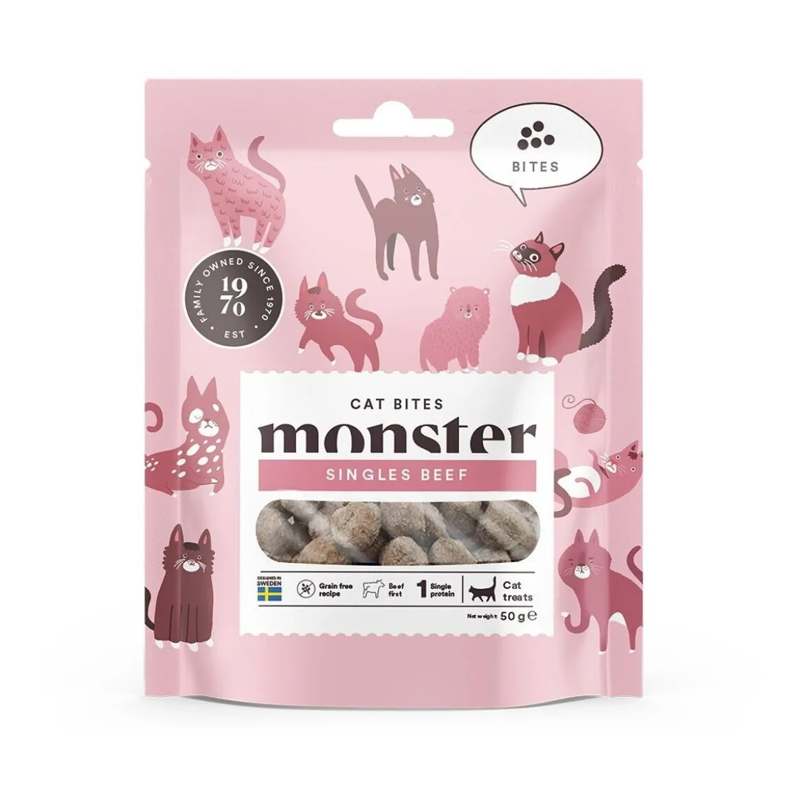 Monster Cat Bites Beef 50 g