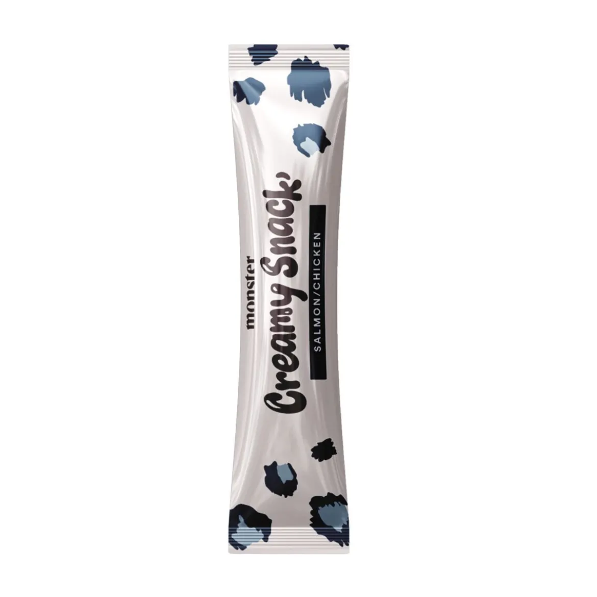 Monster Cat Creamy Snack Salmon & Chicken Flytande Kattgodis 6 x 15 g