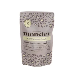 Monster Cat Kitten Beef/ Game 85 g