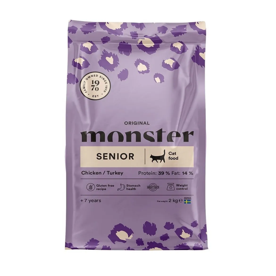 Monster Cat Original Senior Chicken Turkey