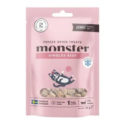 Monster Cat Treats Freeze Dried Beef 40 g