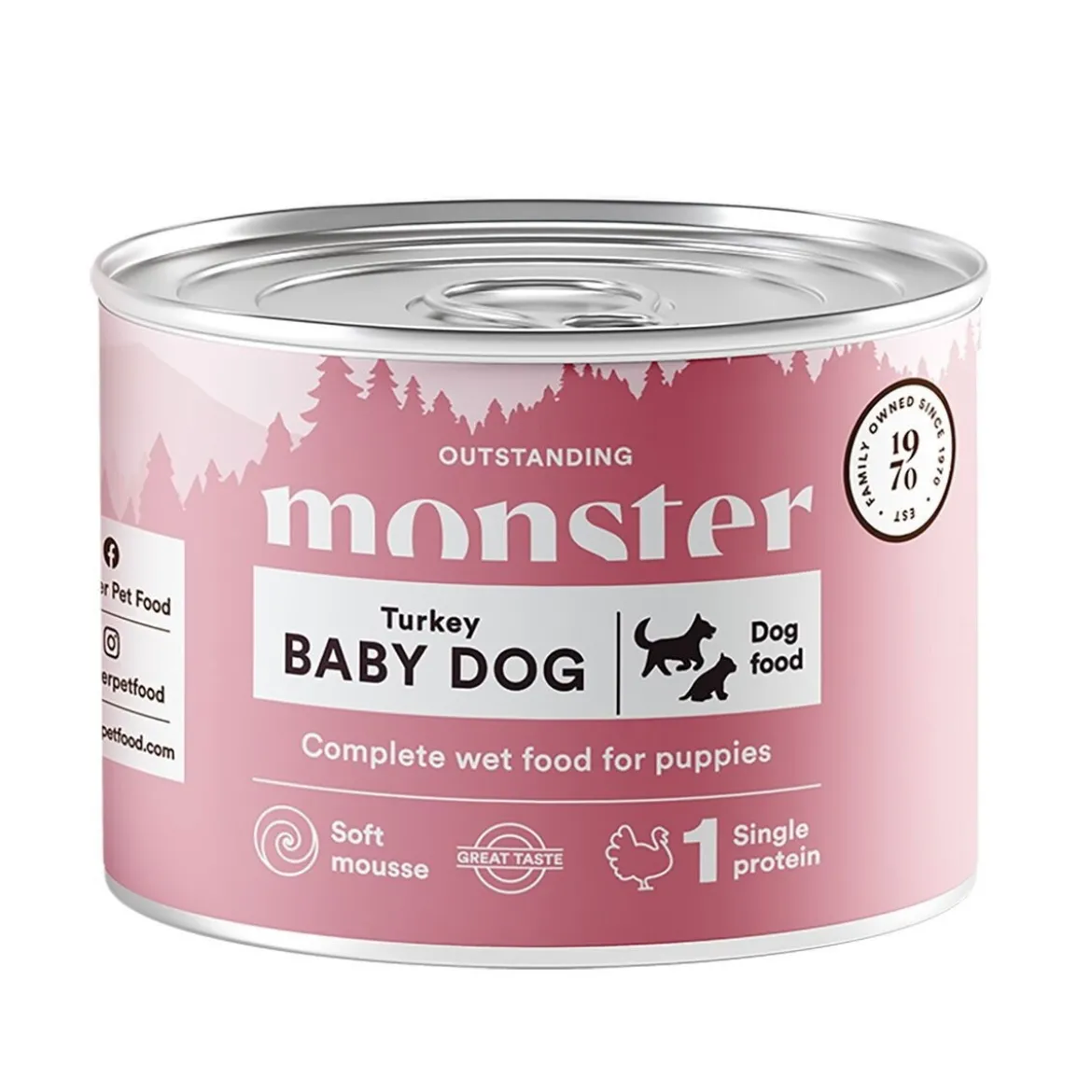 Monster Dog Baby Mousse 190 g