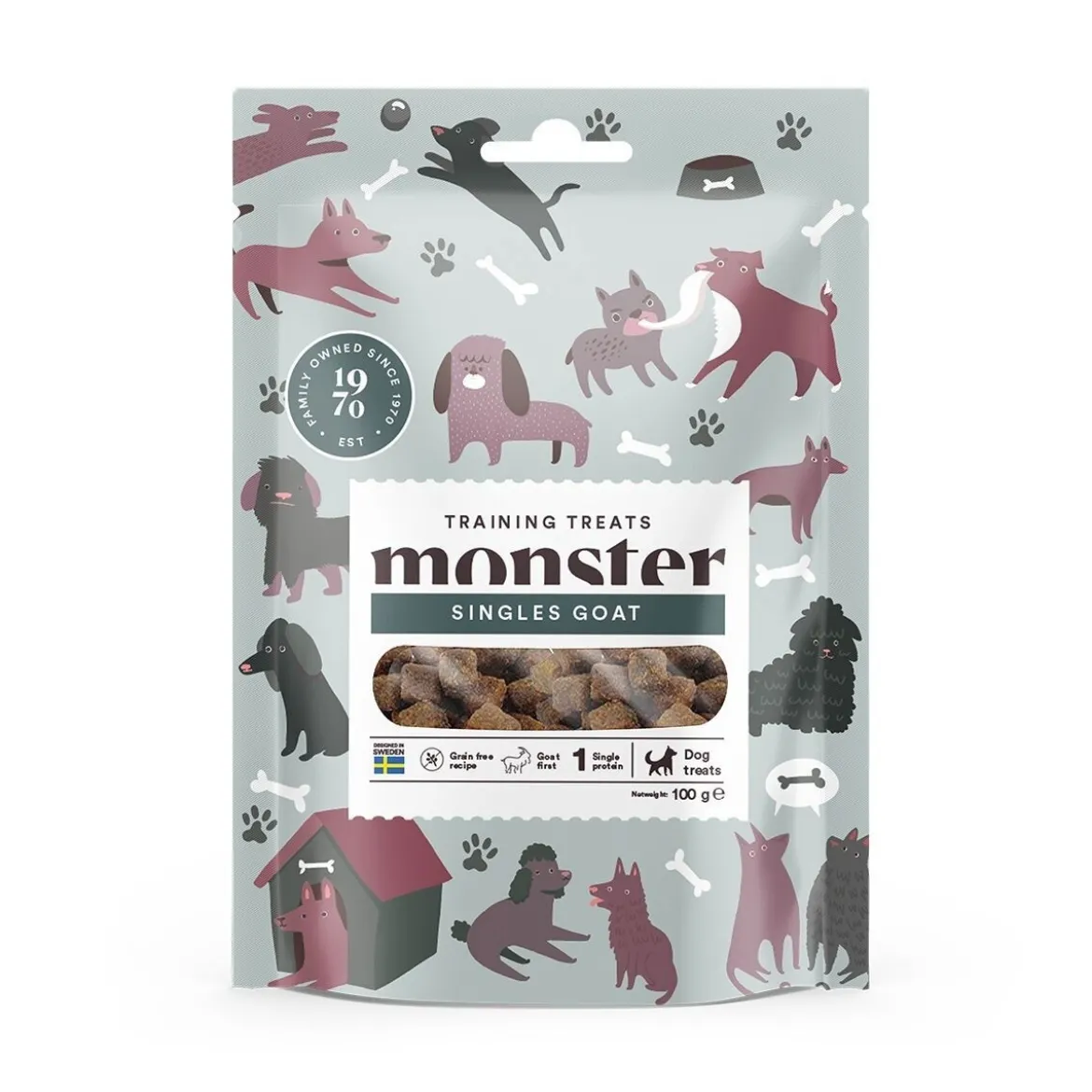 Monster Dog Training Treats Goat 100g