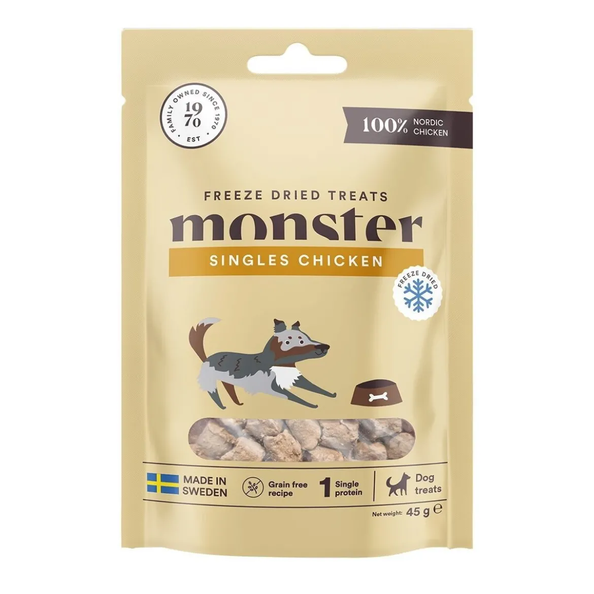 Monster Dog Treats Freeze Dried Chicken