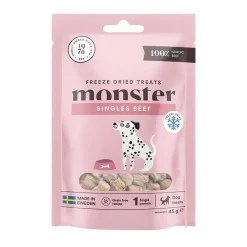 Monster Hundgodis Frystorkad Biff