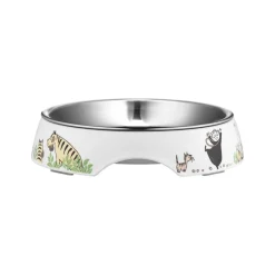 Moomin for Pets Kattskål Vit 15,5 cm