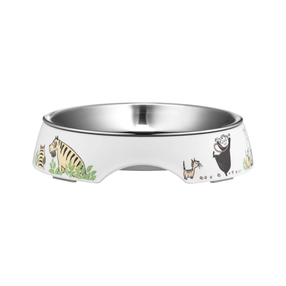 Moomin for Pets Kattskål Vit 15,5 cm
