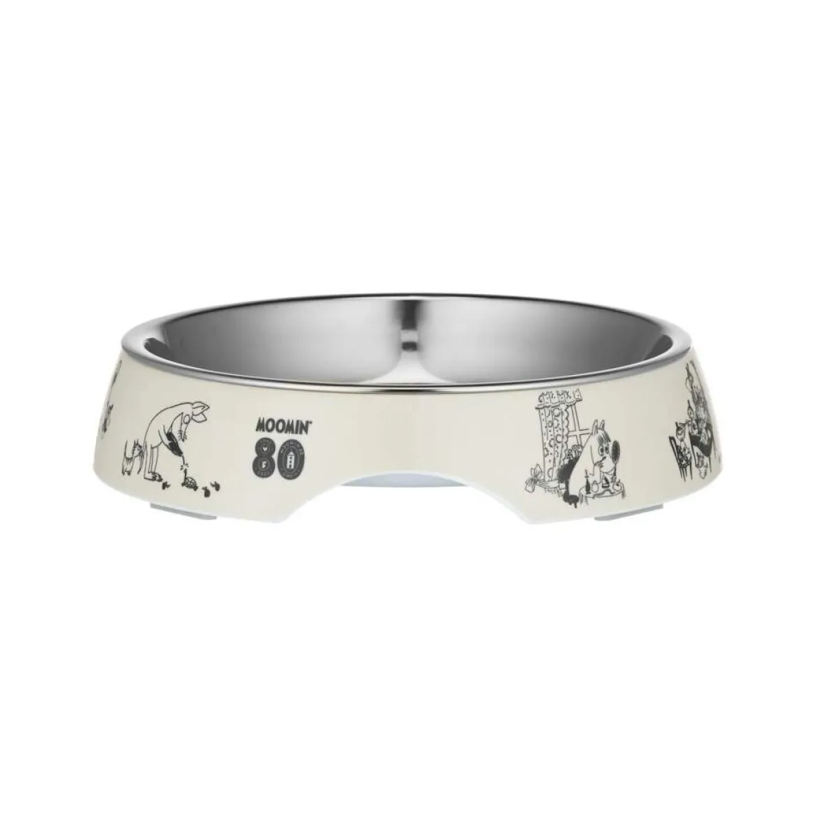 Moomin for Pets Mumin 80 år Kattskål