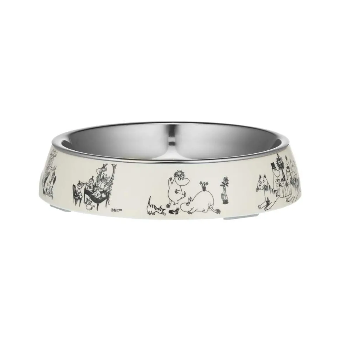 Moomin for Pets Mumin 80 år Kattskål