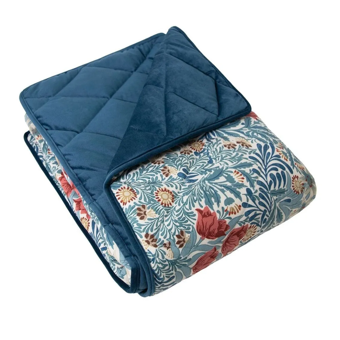 Morris & Co Bower Hundfilt Blå