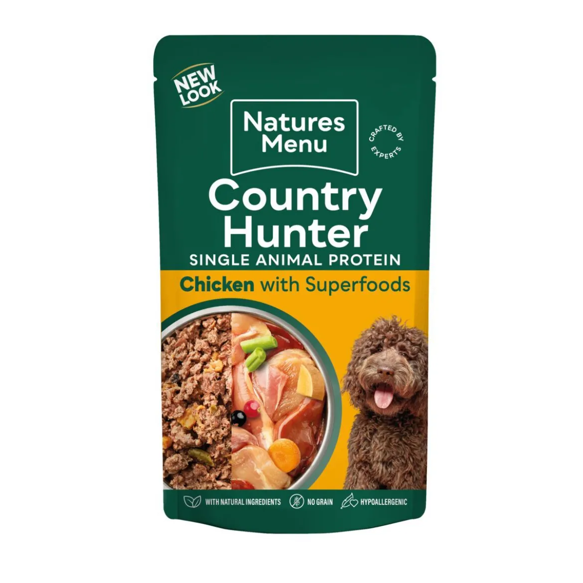 Natures:menu Country Hunter Dog Free Range Chicken 150 g
