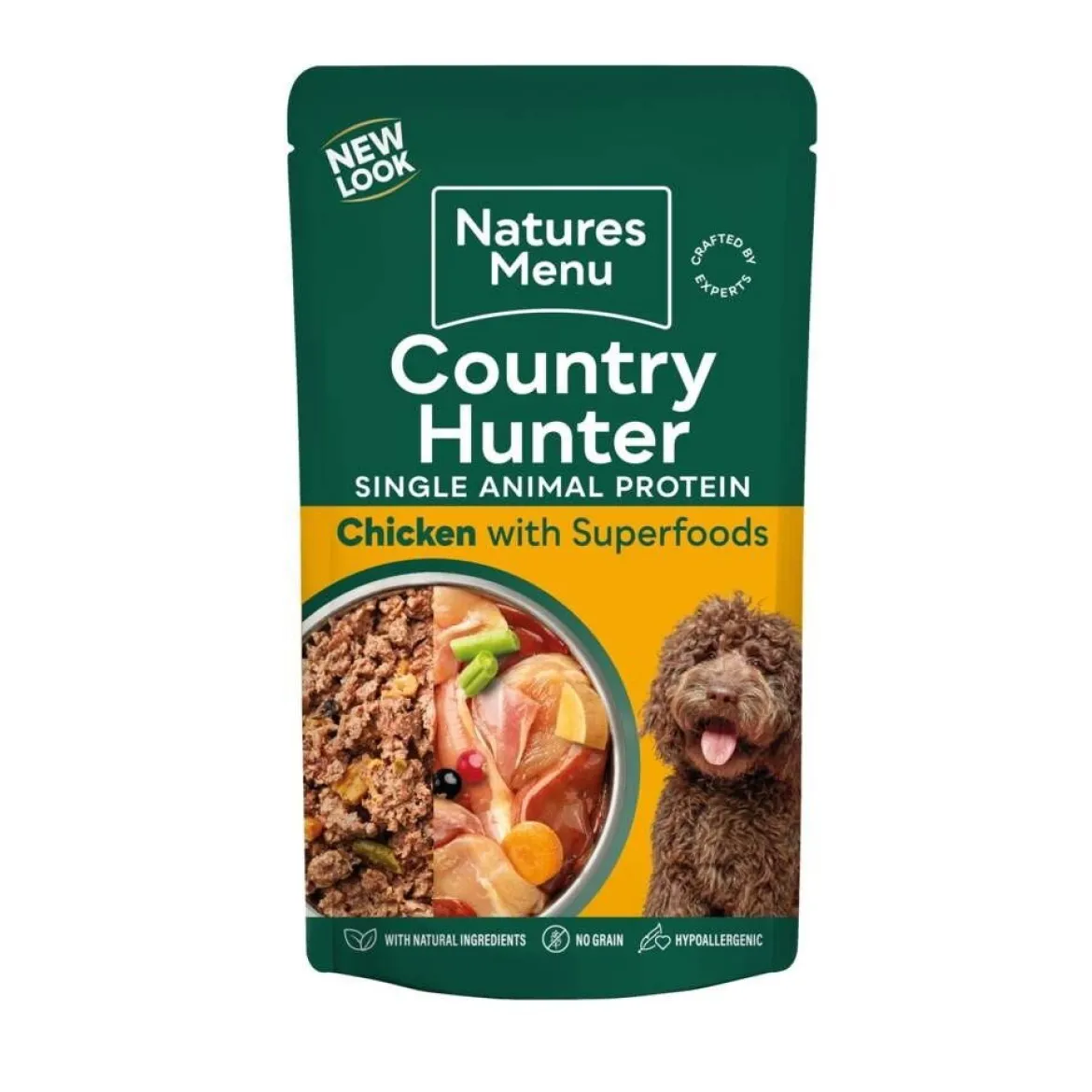 Natures:menu Country Hunter Dog Free Range Chicken 150 g