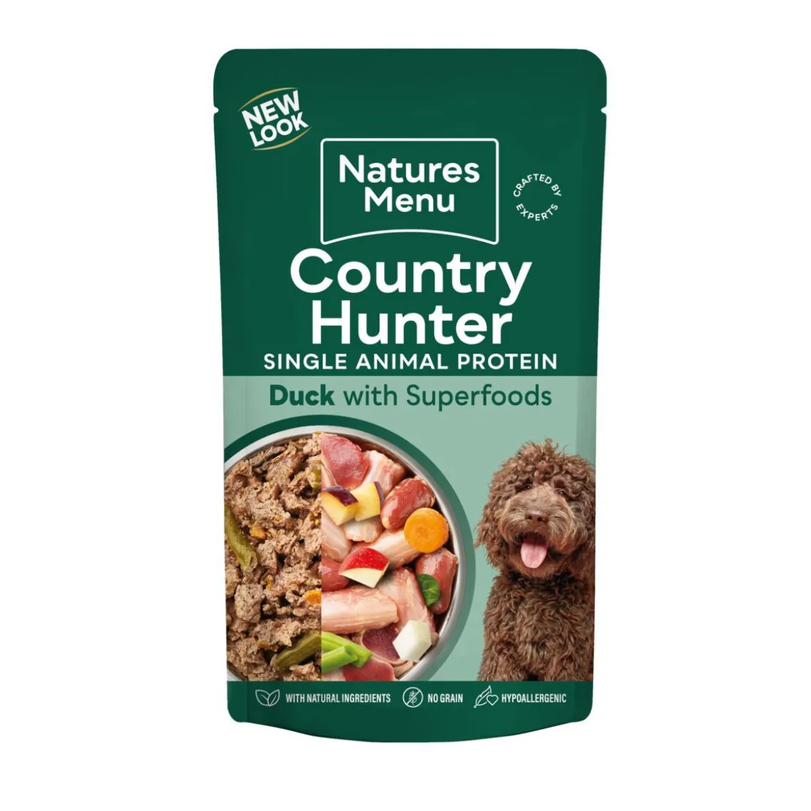 Natures:menu Country Hunter Dog Duck 150 g