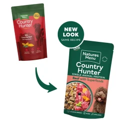 Natures:menu Country Hunter Dog Grass Glazed Beef 150 g