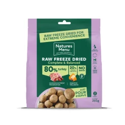 NaturesMenu Dog Freeze Dried Turkey Frystorkat Hundfoder