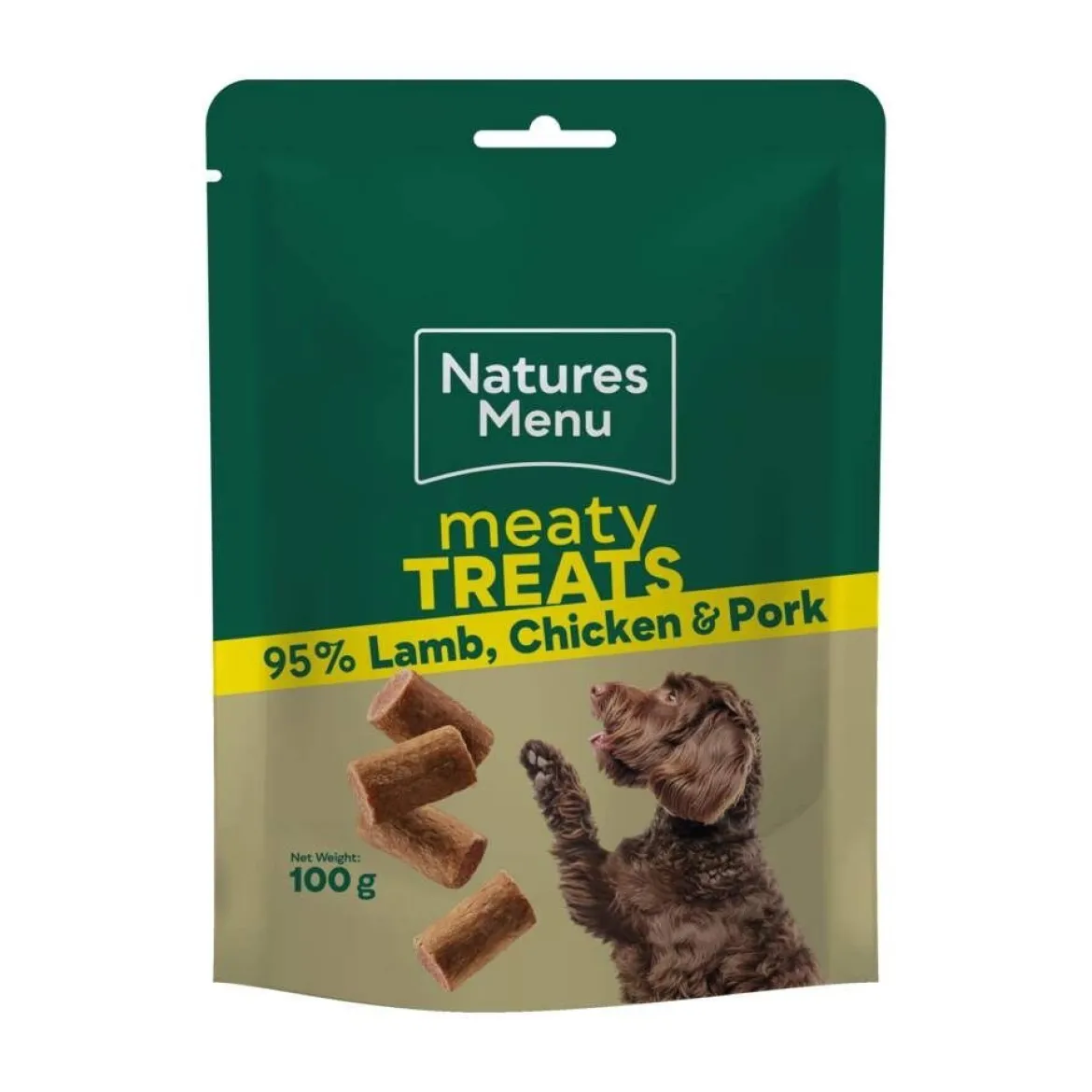Natures Menu Hundgodis Kyckling, Lamm & Fläsk 100 g