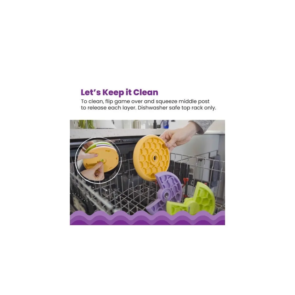 Nina Ottosson Lickin' Layers Kitty Food puzzle