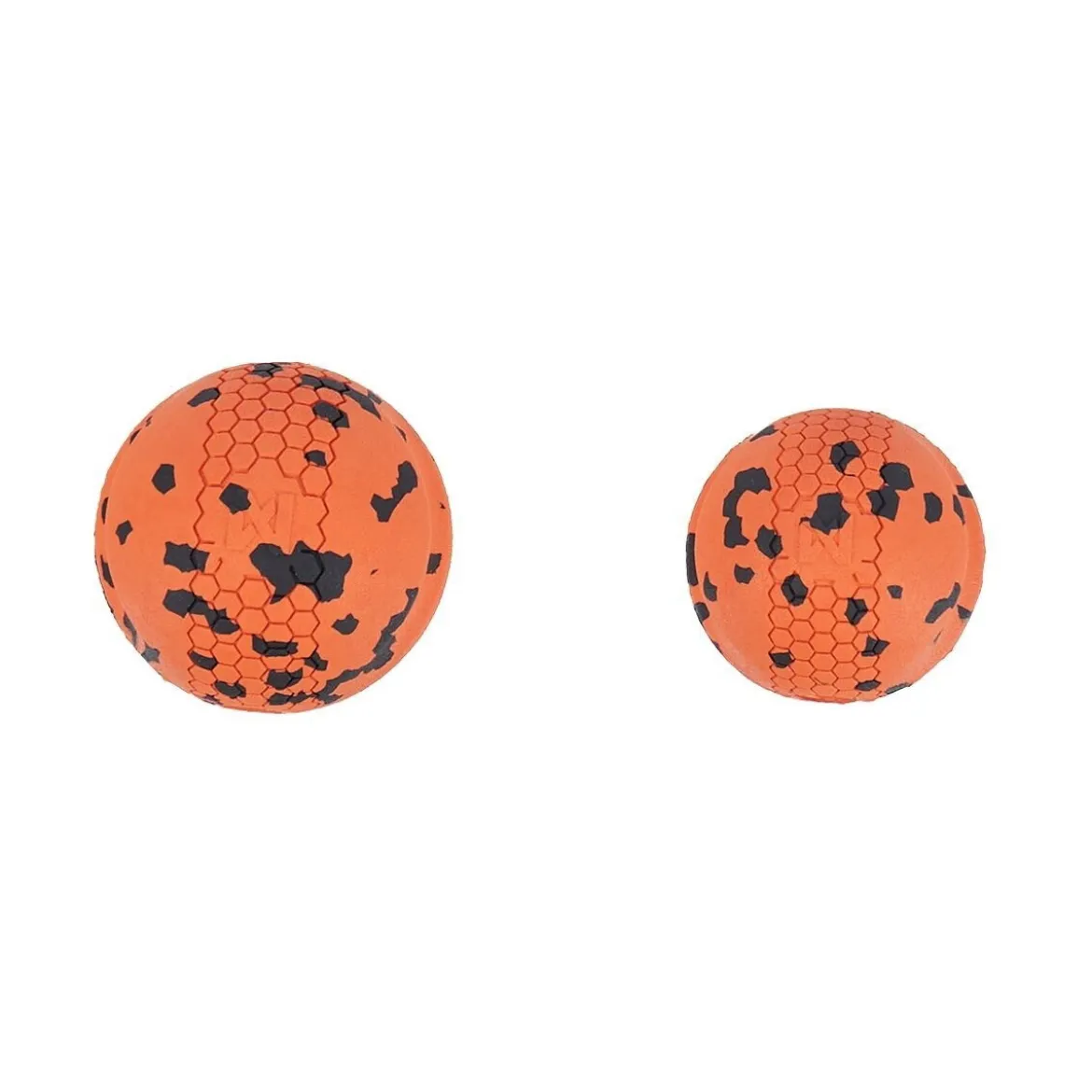 Non-stop Dogwear Hundboll Orange/Svart
