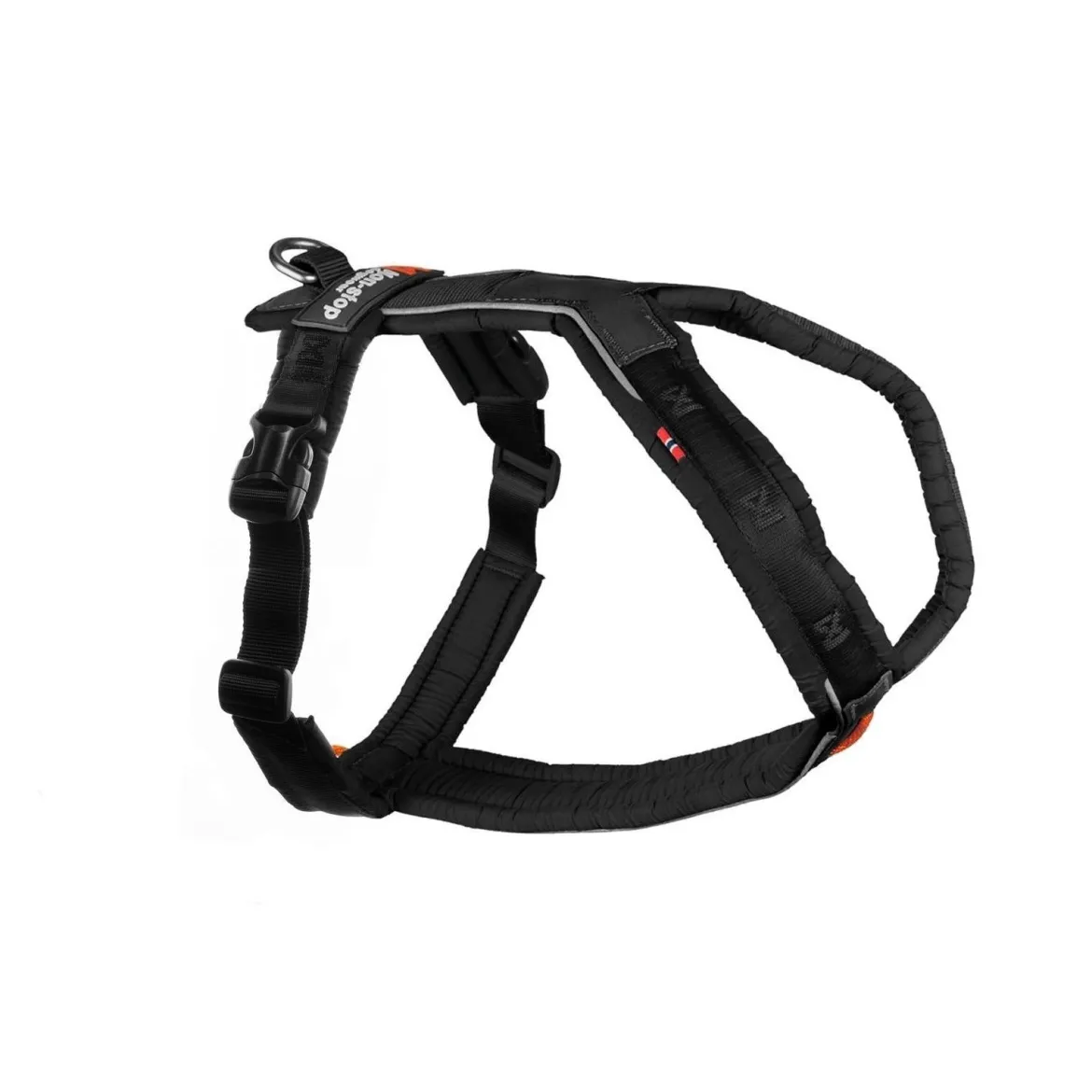 Non-Stop Dogwear Line 5.0 Hundsele Svart