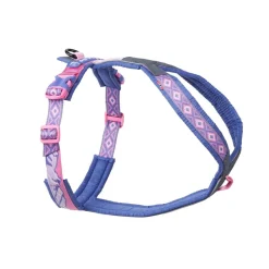 Non-stop Dogwear Line Rachel Pohl 5.0 Hundsele Rosa/Lila