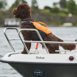 Non-Stop Dogwear Protector Flytväst till hund Orange & Svart