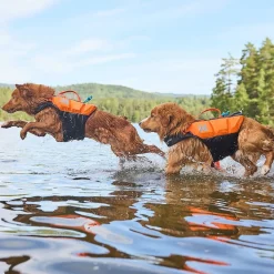 Non-Stop Dogwear Protector Flytväst till hund Orange & Svart