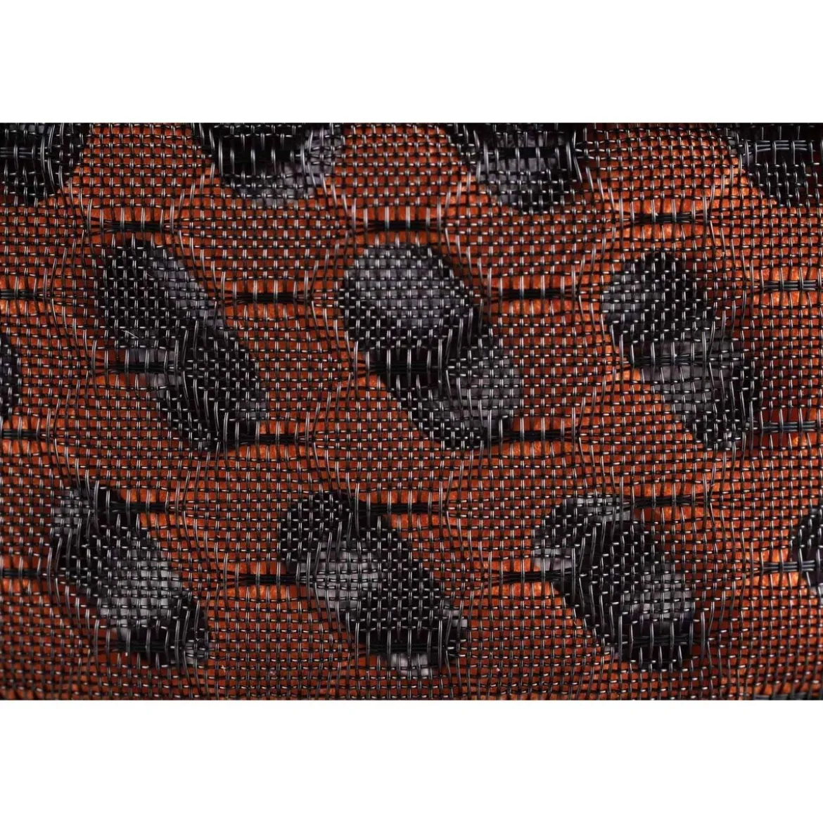 Non-stop Dogwear Rock Hundhalsband Justerbart Svart/Orange