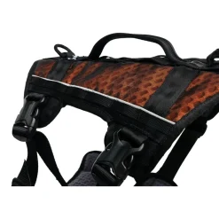 Non-Stop Dogwear Rock Hundsele Lång Svart/Orange